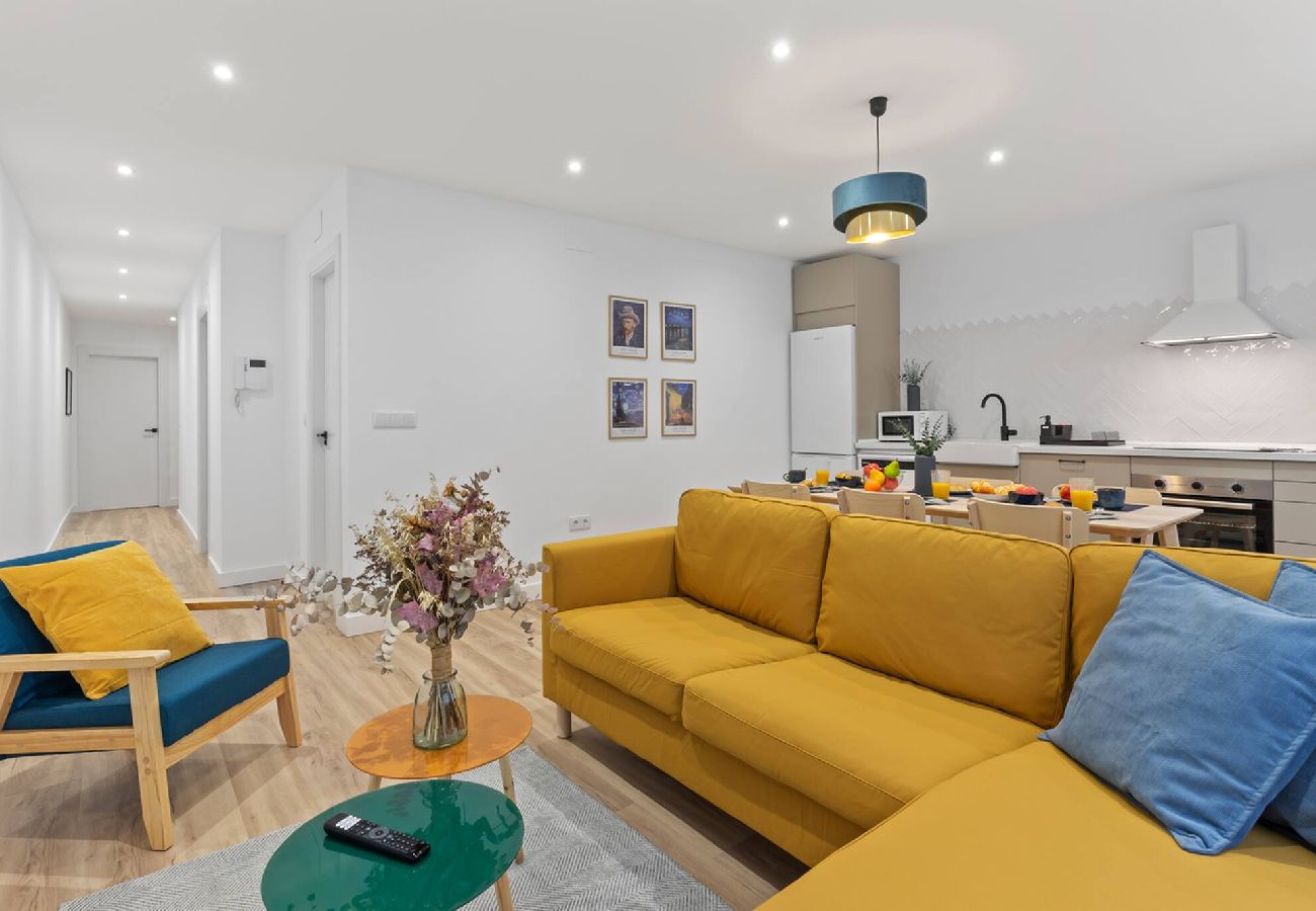 Apartamento en Gijón - Van Gogh, confort y diseño en el centro de Gijón
