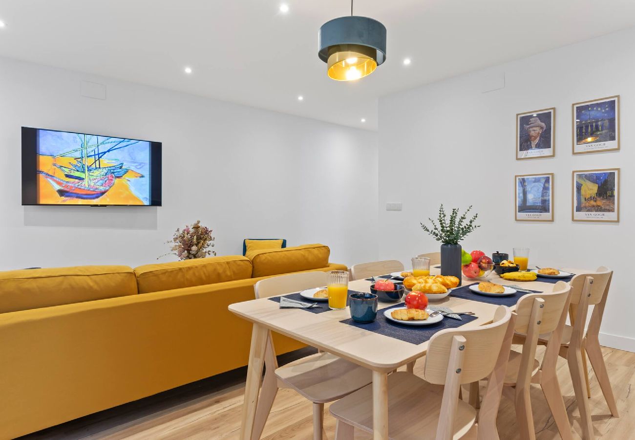 Apartamento en Gijón - Van Gogh, confort y diseño en el centro de Gijón