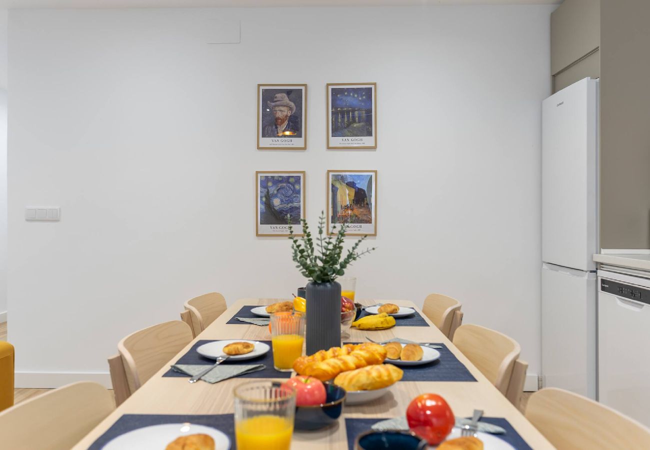 Apartamento en Gijón - Van Gogh, confort y diseño en el centro de Gijón