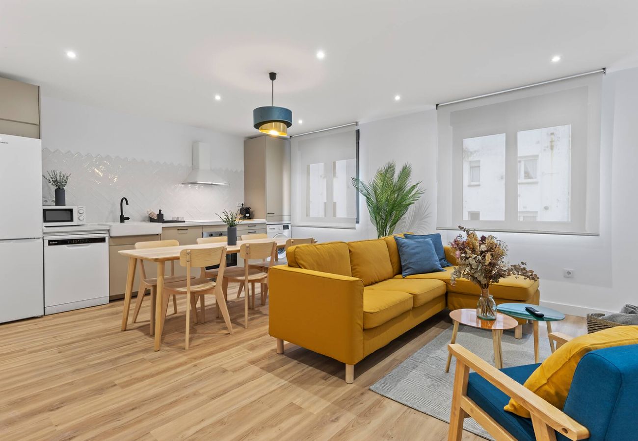 Apartamento en Gijón - Van Gogh, confort y diseño en el centro de Gijón