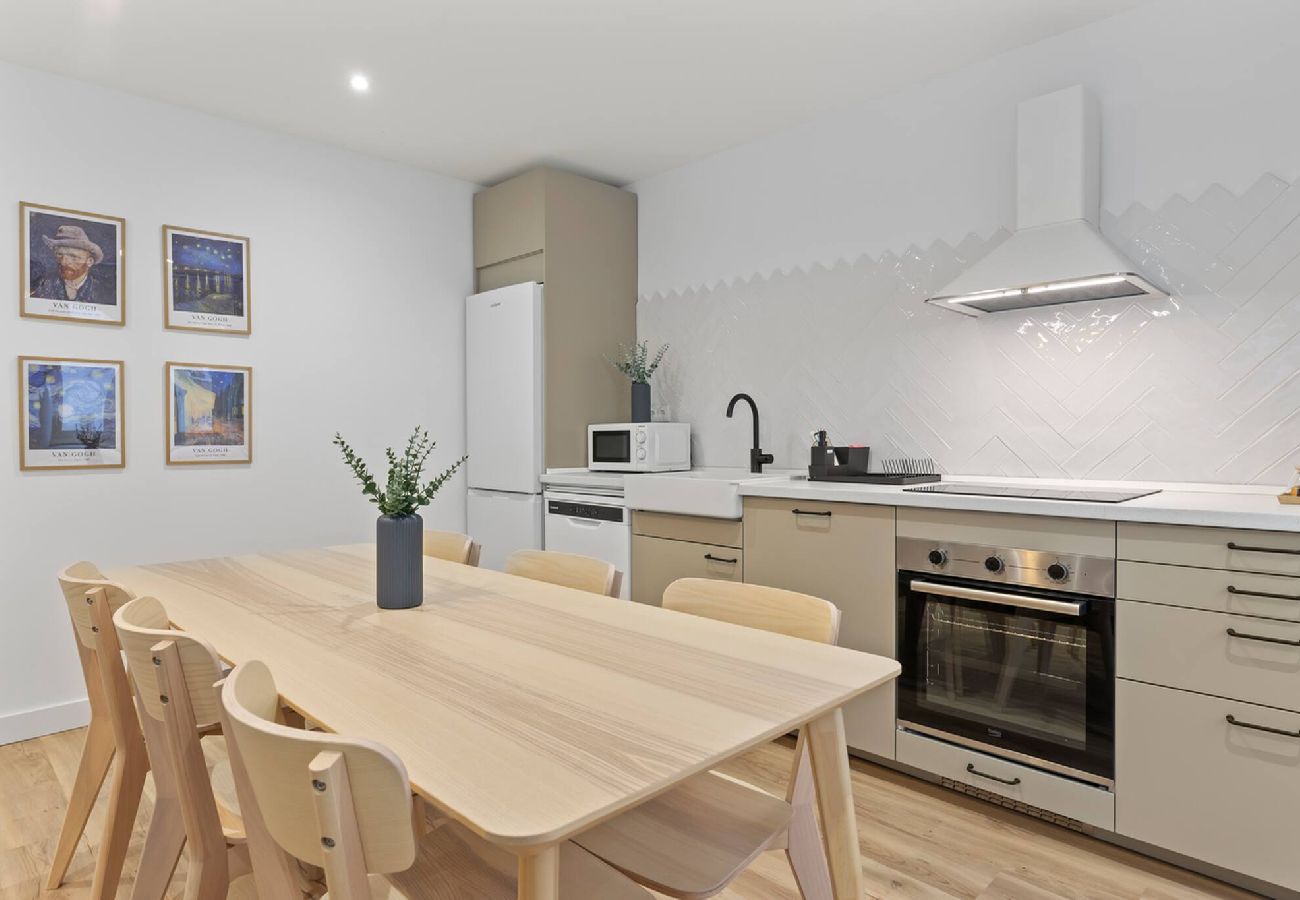 Apartamento en Gijón - Van Gogh, confort y diseño en el centro de Gijón