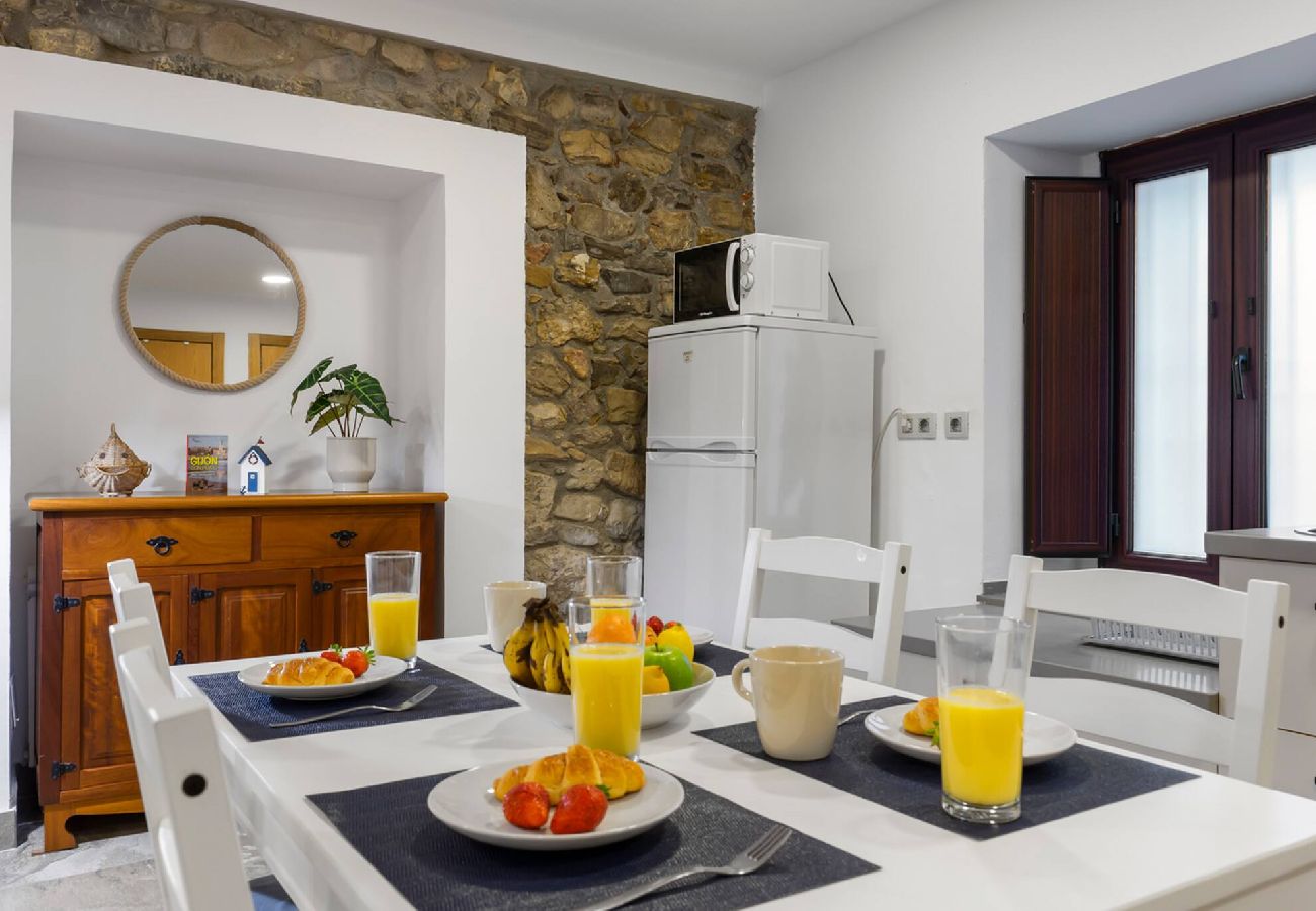 Estudio en Gijón - Loft Cimadevilla Vicaria