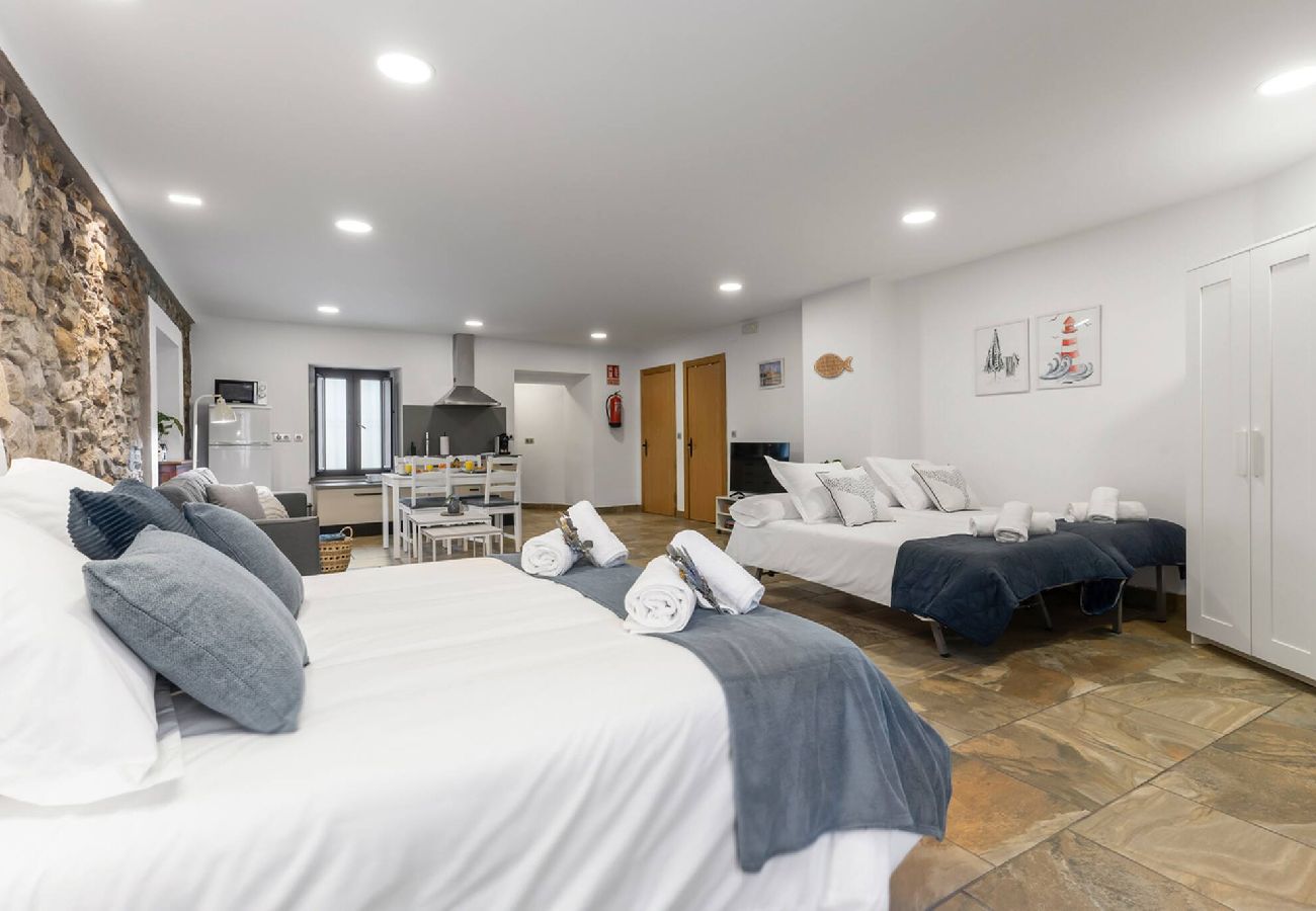 Estudio en Gijón - Loft Cimadevilla Vicaria