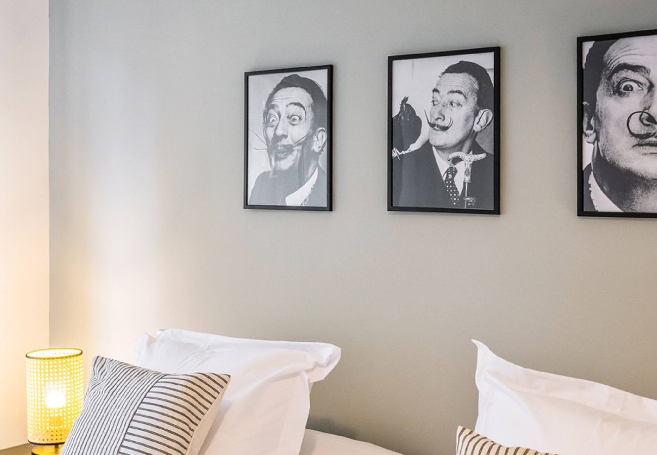 Apartamento en Gijón - Dalí, espectacular apartamento, escritorio y WIFI