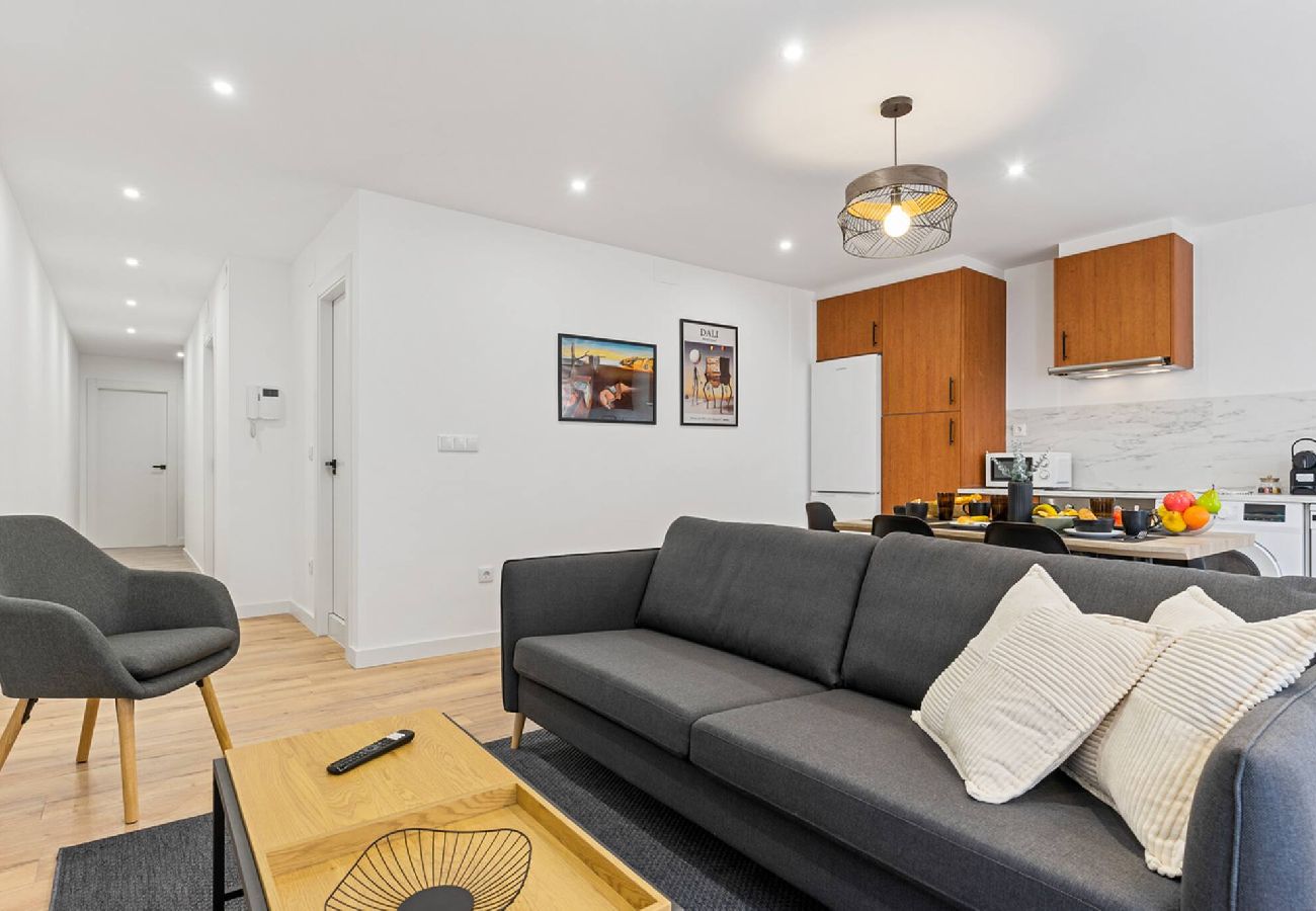 Apartamento en Gijón - Dalí, espectacular apartamento, escritorio y WIFI