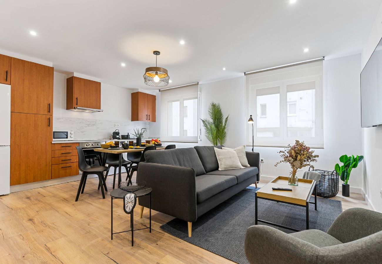 Apartamento en Gijón - Dalí, espectacular apartamento, escritorio y WIFI