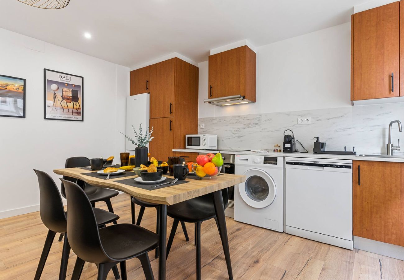 Apartamento en Gijón - Dalí, espectacular apartamento, escritorio y WIFI