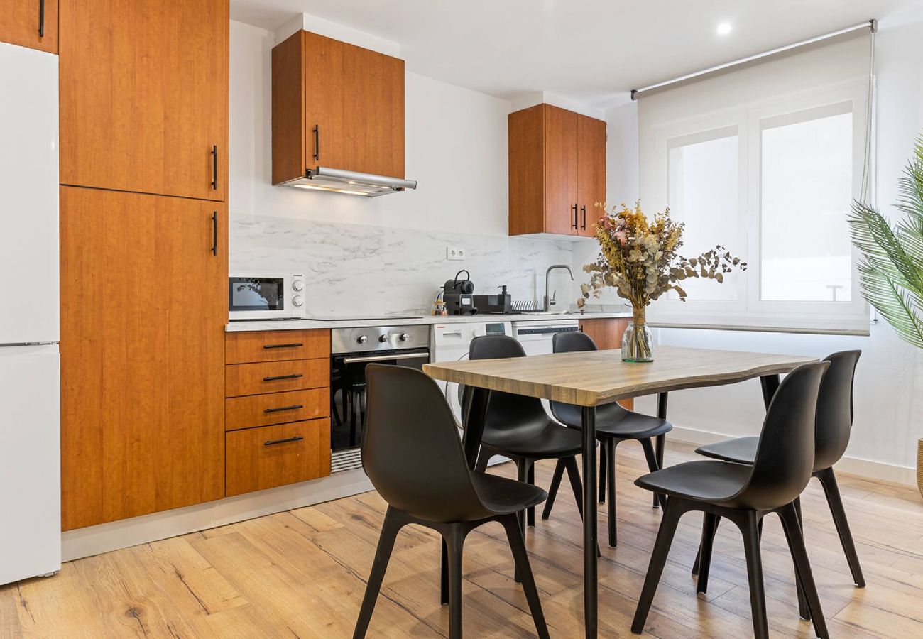 Apartamento en Gijón - Dalí, espectacular apartamento, escritorio y WIFI