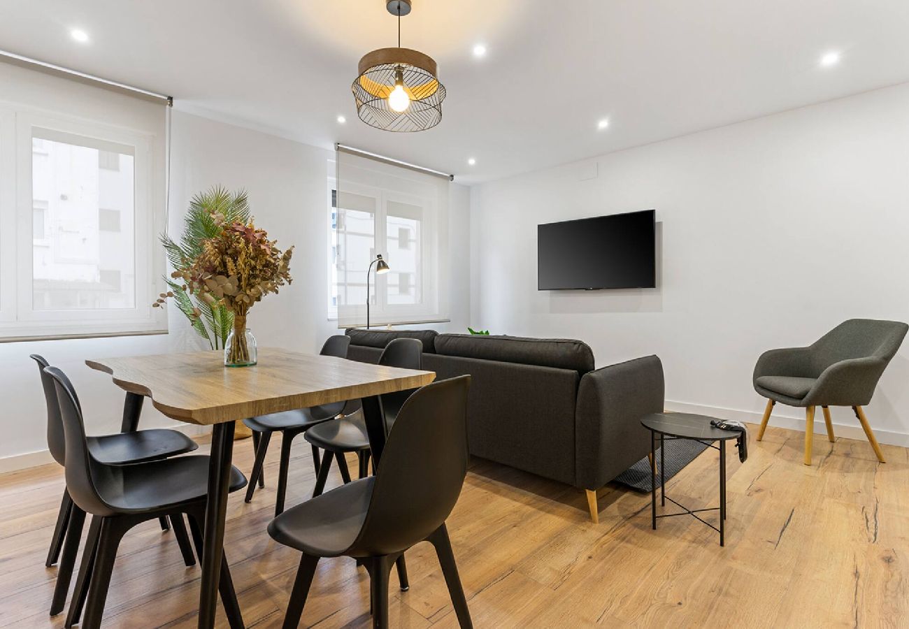 Apartamento en Gijón - Dalí, espectacular apartamento, escritorio y WIFI