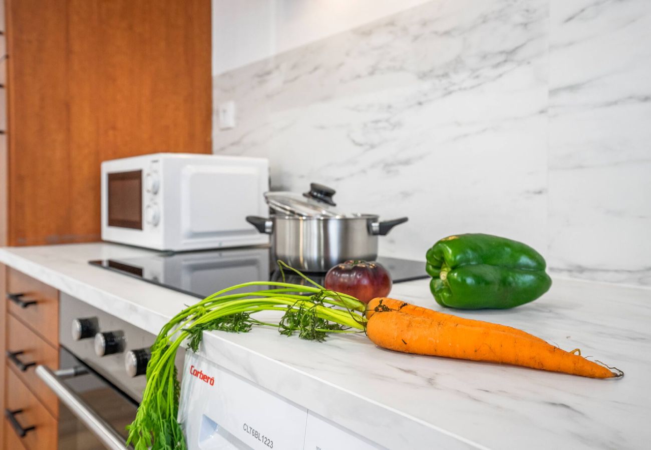 Apartamento en Gijón - Dalí, espectacular apartamento, escritorio y WIFI