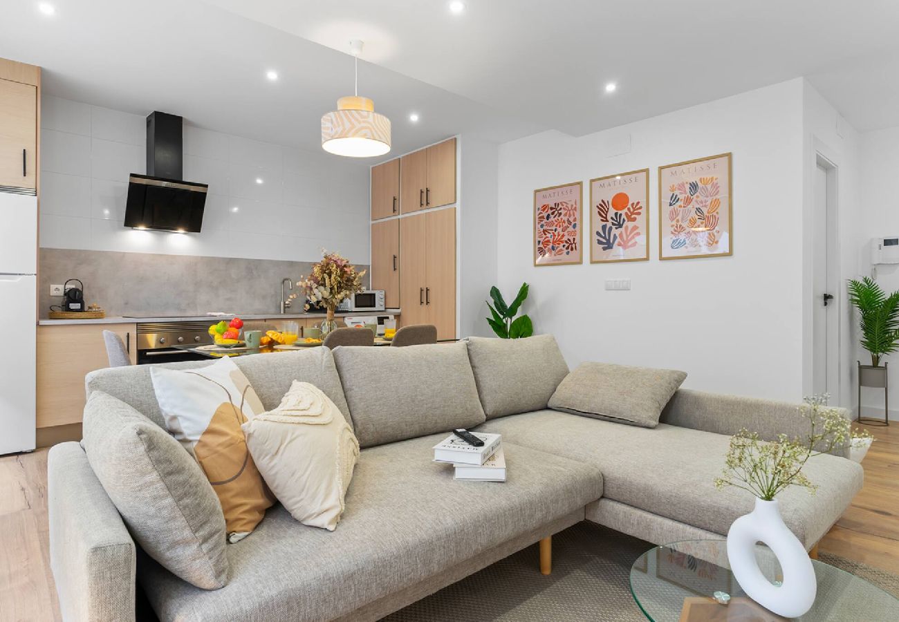 Apartamento en Gijón - Matisse, totalmente reformado y modernista