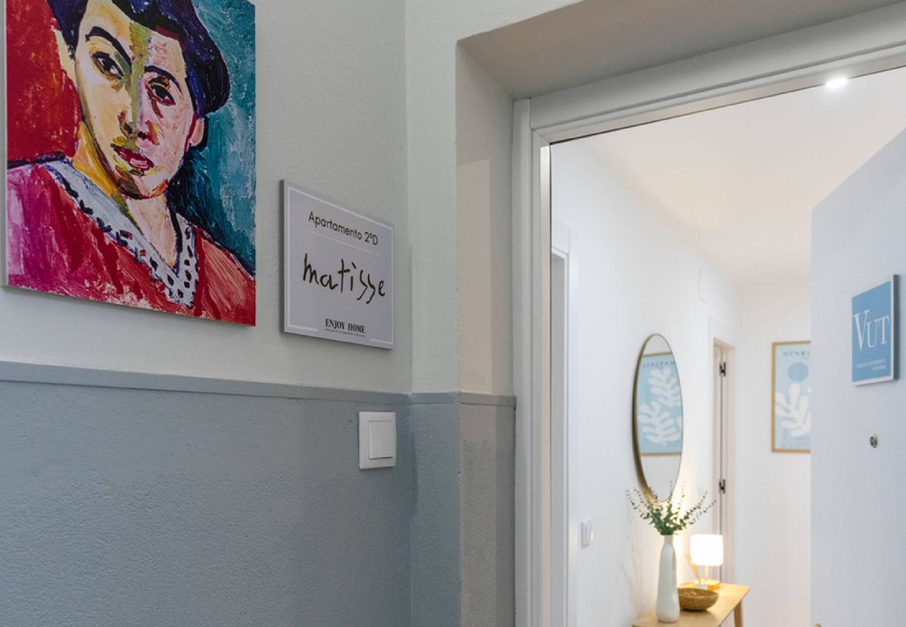 Apartamento en Gijón - Matisse, totalmente reformado y modernista