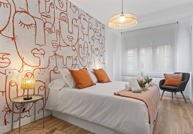 Apartamento en Gijón - Picasso, para 6 personas, espacioso piso de diseño