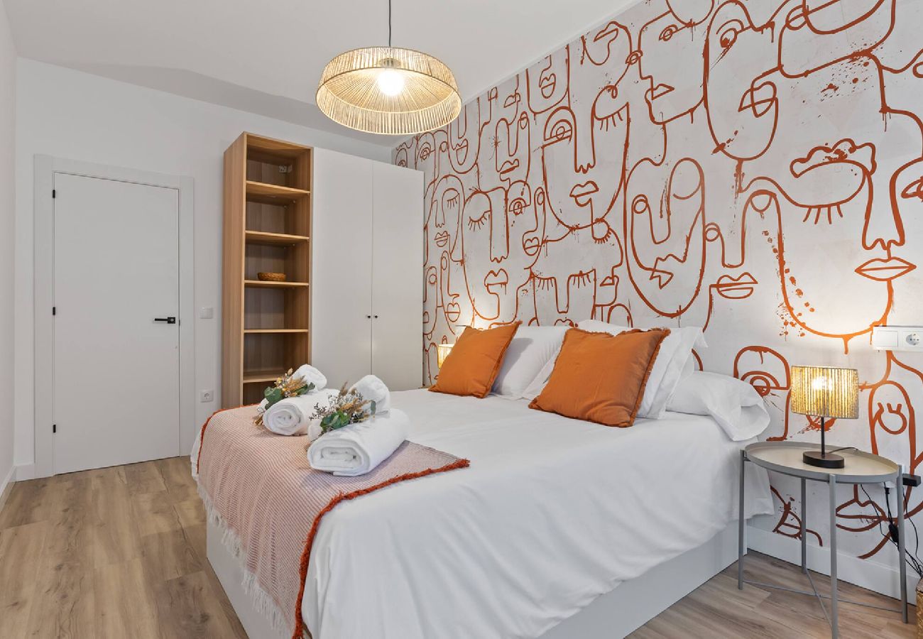 Apartamento en Gijón - Picasso, para 6 personas, espacioso piso de diseño