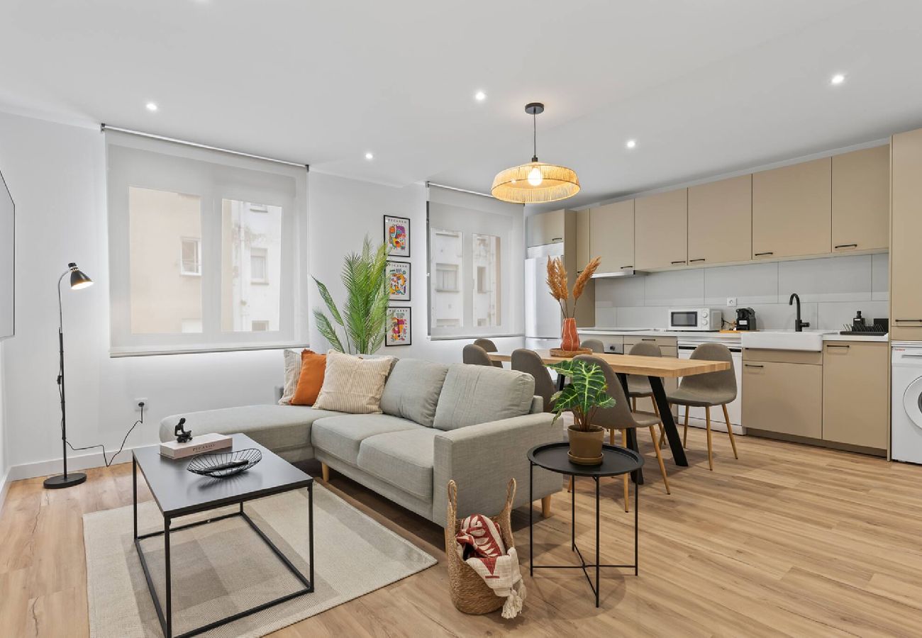 Apartamento en Gijón - Picasso, para 6 personas, espacioso piso de diseño