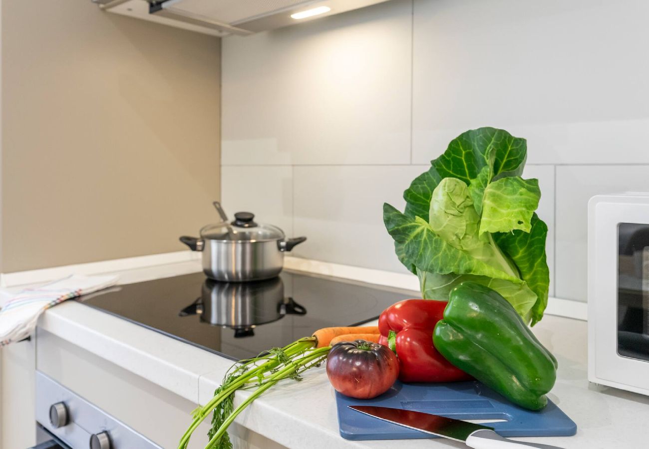 Apartamento en Gijón - Picasso, para 6 personas, espacioso piso de diseño